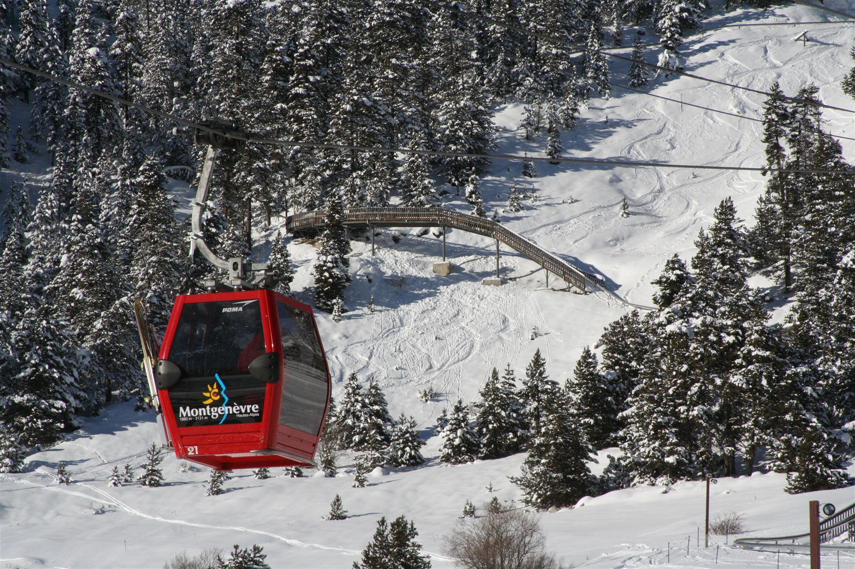 Montgenèvre station de ski