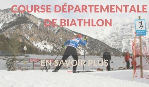 Course départementale biathlon Névache