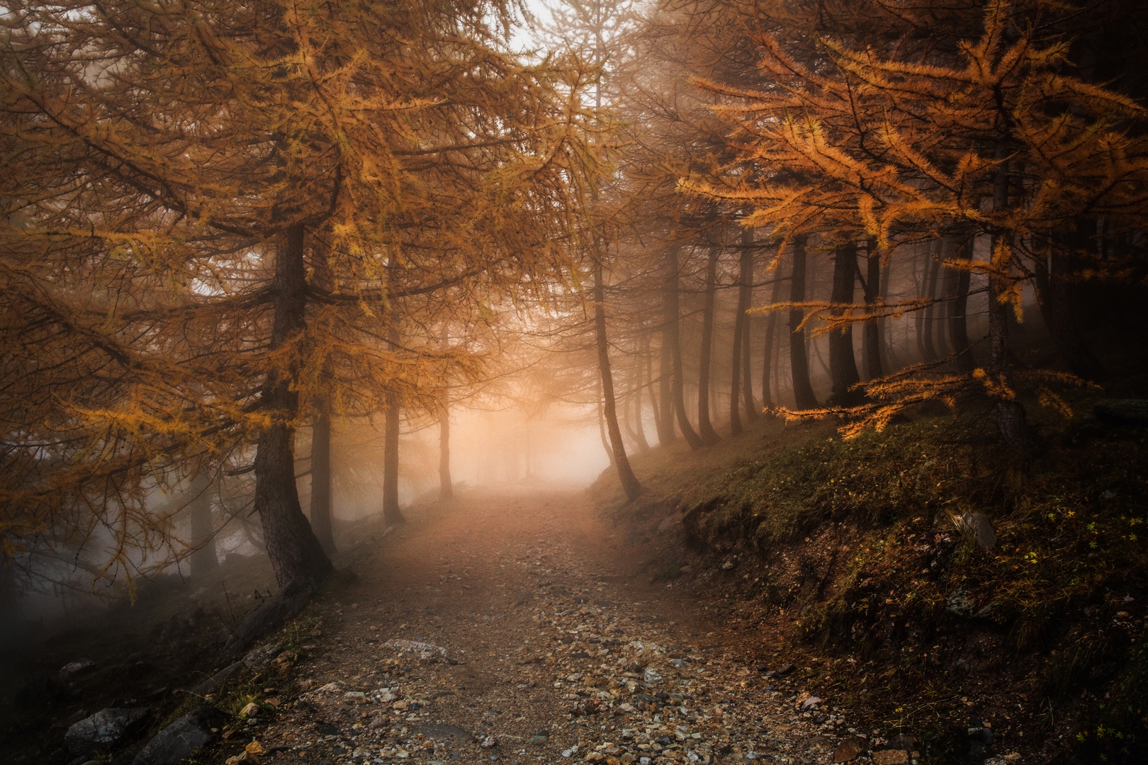 La Vallée etroite automne - Clarée - Nevache